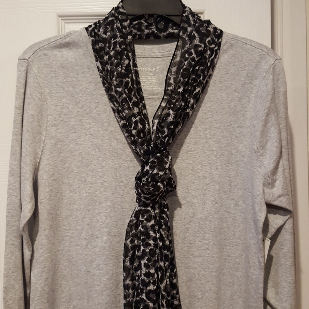 Westbound long sleeve comfy top